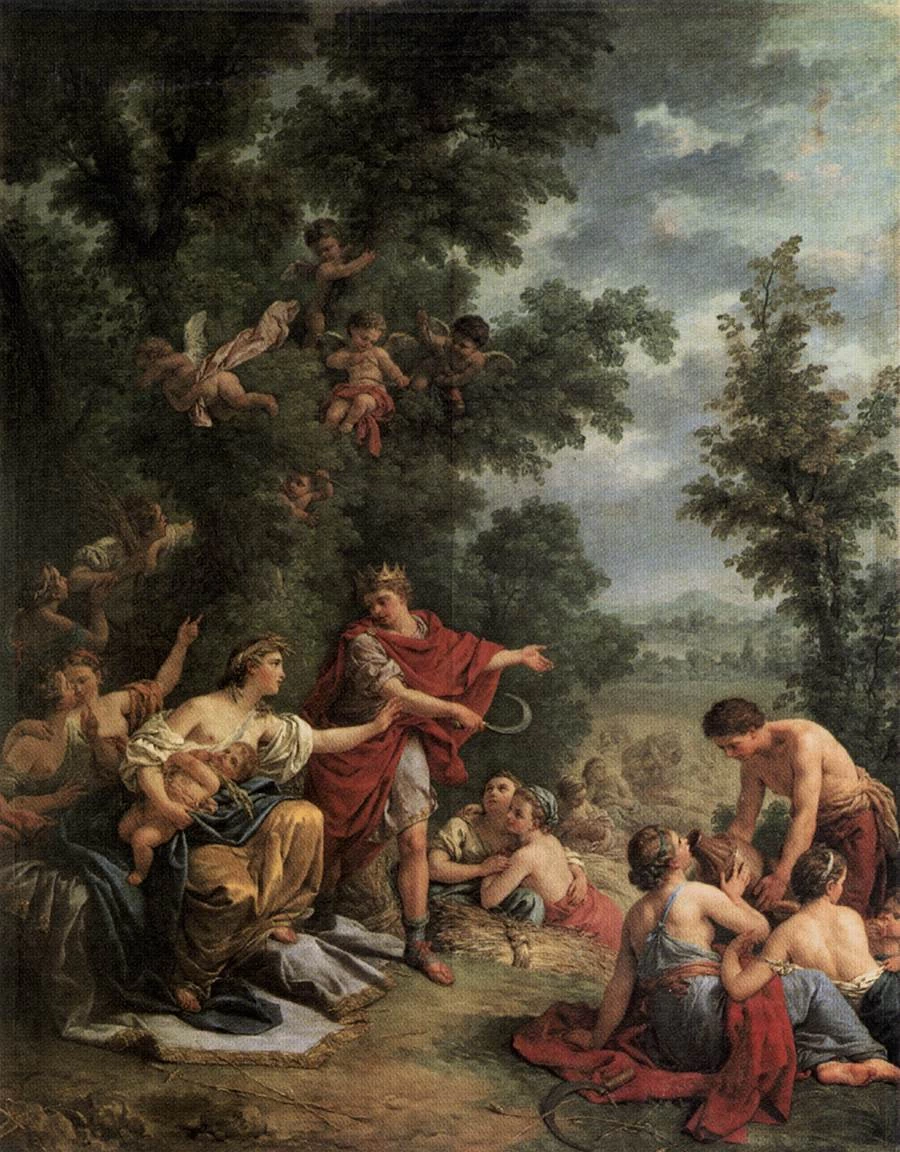 La Vendemmia o Cerere e Trittolemo - Louvre, Parigi